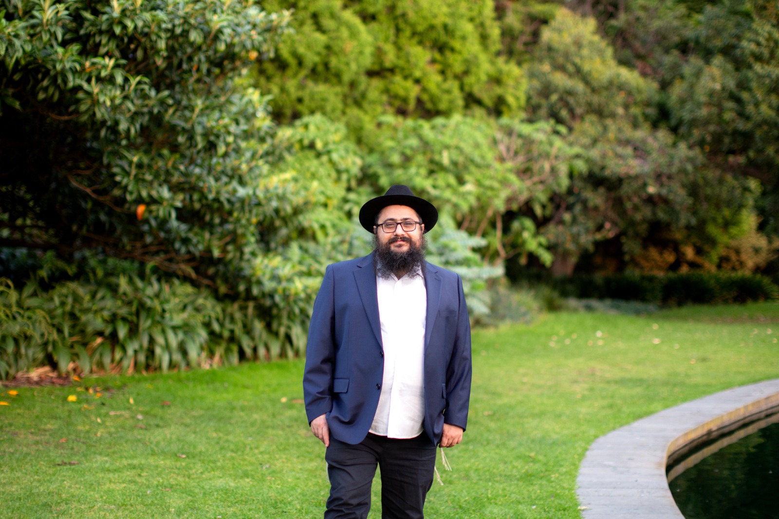 Portrait of the Lubavitcher Rebbe, Rabbi Menachem Mendel Schneerson — Dobavyty